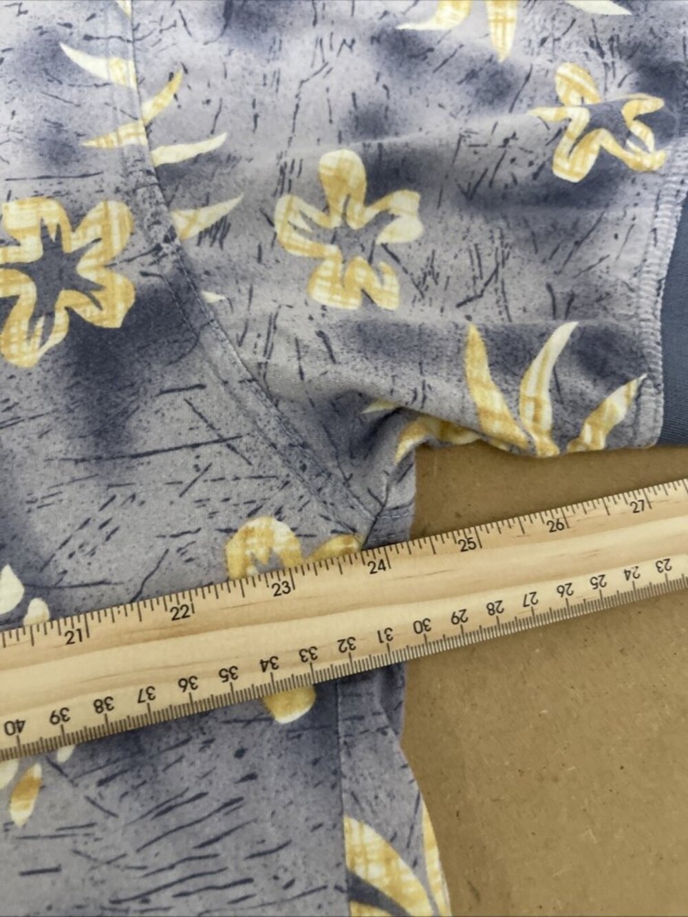 Bamboo Cay Polo Shirt Blue Floral Pineapples Hawaii Mens Size XL - Picture 7 of 7